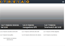 Tablet Screenshot of internetizado.com